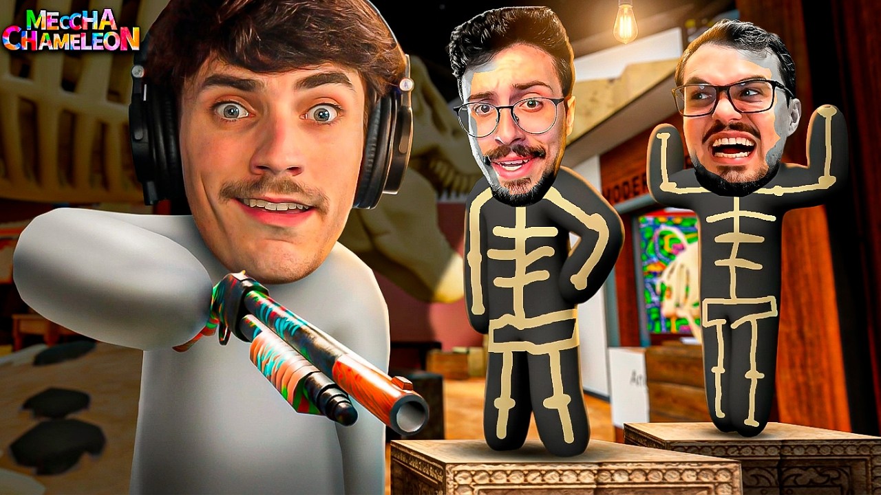 EU ME ESCONDO MUITO BEM! | Meccha Chameleon #5