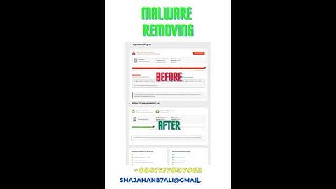 Remove malware from the WordPress website | Shajahan Ali #shorts #short