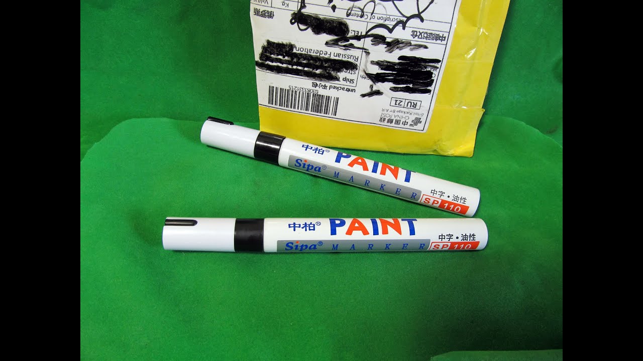 Маркеры PAINT с Aliexpress.