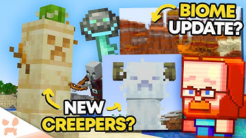 MINECRAFT REVEALED THEIR PLAN FOR NEW CREEPERS, HARDER CHALLENGES, + THE NEXT BIOME OVERHAUL?!