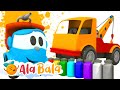 Super Camionul Leo - Să colorăm remorca | Desene Animate Educative Copii AlaBala