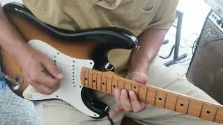 Stay -Jackson browne guitar solo cover: