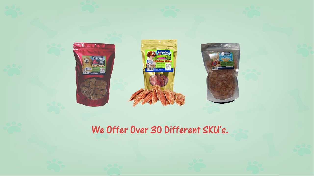 Private label pet items with no setup fee's and one case minimums