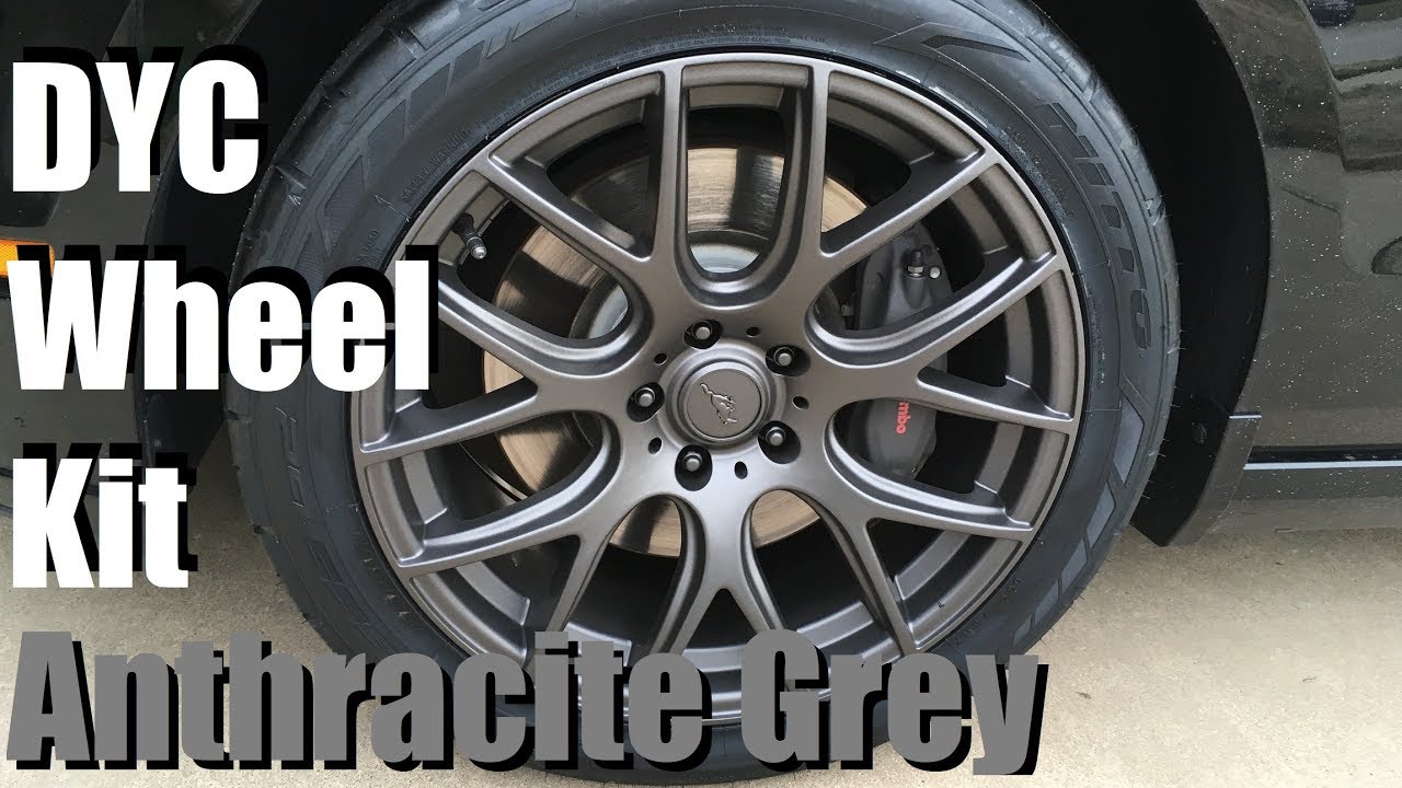 PlastiDip Anthracite Grey Wheel Kit YouTube