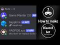 How to make discord bot without coding