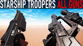 Starship Troopers: Extermination - All Weapons [Early Access]