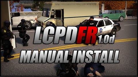 How to Install LCPDFR 1.0d Manual Install