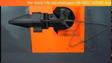 Coiled round bar, deformed bar bending machine,High-speed automatic cnc stirrup bending machine