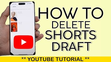 How to Delete Draft From Youtube Shorts 2025