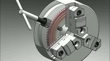 "Mastering Precision: 3 Jaw Chuck Animation Explained"