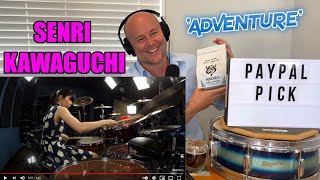 Drum Teacher Reacts: SENRI KAWAGUCHI “Adventure” Drumeo Performance | (2021 Reaction)
