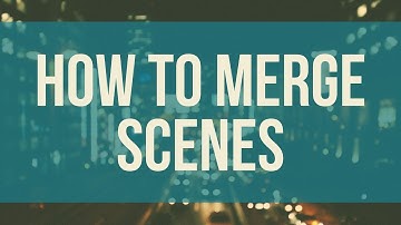 Unity3D - How to Merge Scenes in GIT