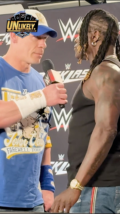 John Cena Sends R-Truth Through A Table