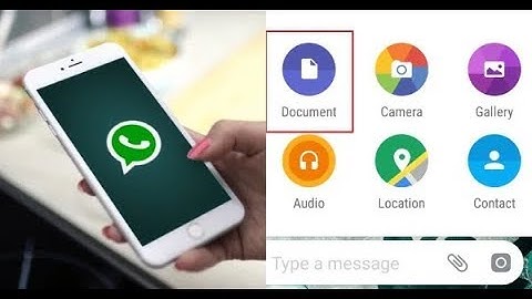 How to send photo in documents on WhatsApp on few seconds|| #dundediting