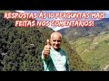 Respostas às 10 perguntas perguntas mais feitas nos comentários do canal!🐆