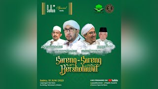 AZZAHIR BERSHOLAWAT dalam rangka Safari Maulid di Lapangan Samben Klaten, 10 Juni 2023