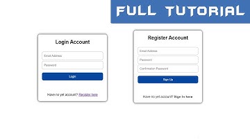 ASP.NET Full Tutorial - Login and Registration Page with Source Code