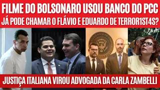 Flávio Bolsonaro vai explicar "Banco do PCC"?, Zambelli solta é escárnio, Alcolumbre treme na base
