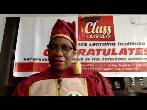 51st Convocation Message - Distance Learning Institute, UNILAG