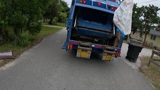 Garbage Man Gopro PoV | LOTS of Running Today - Heavy Friday Trash Route