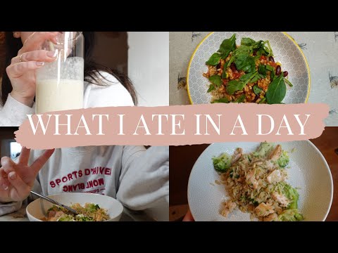 WHAT I EAT IN DAY - managing gallstones.. | REBECCA LAMB - YouTube