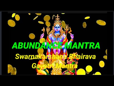 Swarnakarshana Bhairava Gayatri Mantra