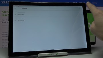 How to Select Language in BLACKVIEW Tab 8 - Change System Language