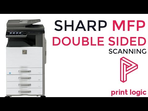Double Sided Scanning - Sharp MFP