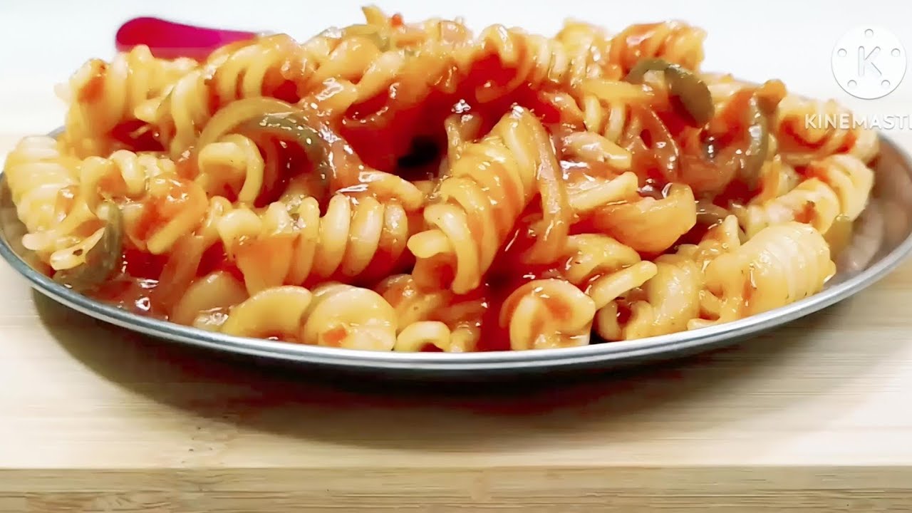 Street Style Pasta Recipe| Red Sauce Pasta|रेड सॉस पास्ता|
