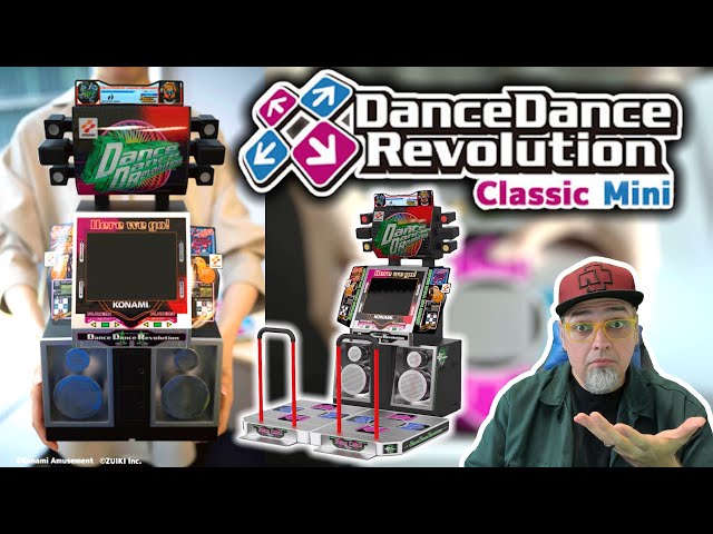 THIS IS BADASS! Dance Dance Revolution Classic Mini Edition Announced! NEW Plug & Play Console!