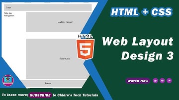 How to create Website Page Layout in HTML CSS | using Float - Web Layout Design Tutorial 03 🚀