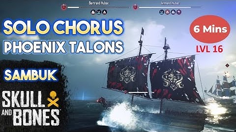 SOLO Double Hubac CHORUS 6 Mins - Phoenix Talons Sambuk - Skull & Bones