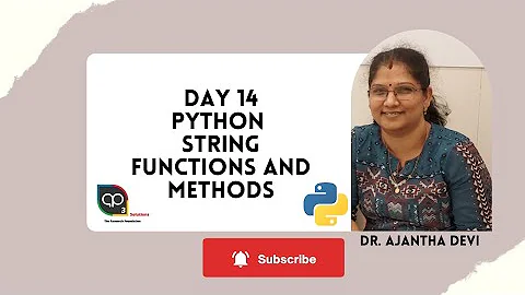 Day 14 - String functions and methods