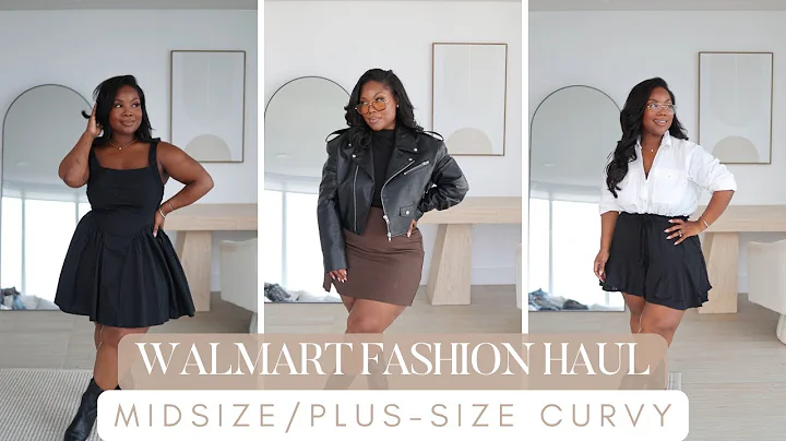 Walmart Fall Fashion Haul | Midsize + Plus-Size Curvy Haul | Affordable Fashion Under $40