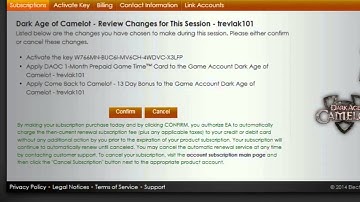 DAOC Tutorial: Come Back to Camelot Game Time Codes
