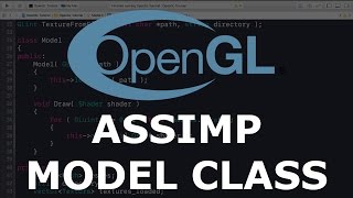 Modern OpenGL 3.0  [MODEL LOADING] Tutorial 16 - Assimp Model Class and Loading A Model