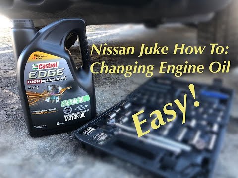 Complete Guide on How to Change Oil your Nissan Juke