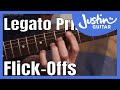 Fast Rock Legato Primer 2: Flick-Offs | Technique Guitar Lesson Tutorial