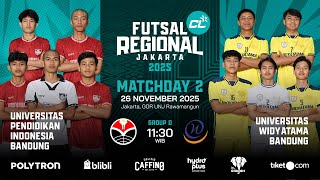 Universitas Pendidikan Indonesia Bandung vs Universitas Widyatama Bandung | Regional Jakarta