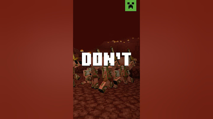 DON’T DO THIS IN MINECRAFT!
