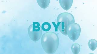 Gender Reveal Countdown Background Video Its a boy! #genderreveal #itsaboy  #genderrevealideas