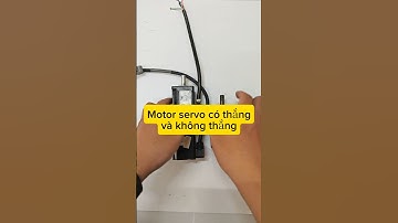 Động cơ servo có thắng và không thắng #Abientan #độngcơservo #thắng