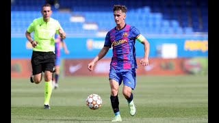 Marc Casadó Vs Bayern München U19 Fc Barcelona U19 Juvenil A 14092021