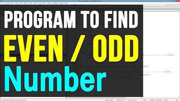 C++ Even or Odd Number Program | CPP video Tutorial