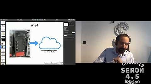Vortrag Federico Tomassetti auf der SEROM 4.5