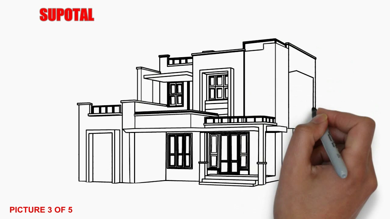  Gambar  Rumah  Minimalis  Modern dua  lantai  part 12 YouTube