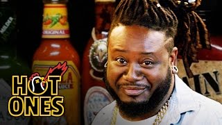 TPain Has a Tongue Seizure Eating Spicy Wings | Hot Ones