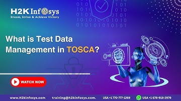 Test Data Management in TOSCA