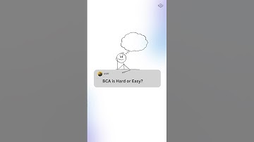 BCA Degree: Easy or Hard? 🤔 The Truth Revealed! #bca #careeradvice #careergrowth #careerdevelopment