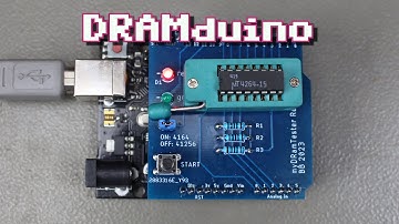 A better DRAMduino DRAM Tester Build
